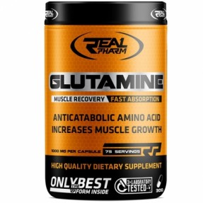 Real Pharm Glutamine 900mg - 300 caps