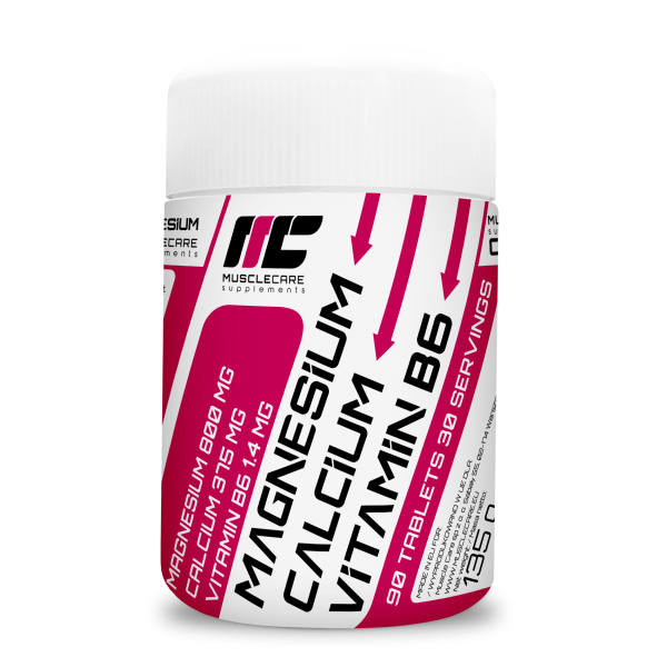 Muscle Care Magnesium Calcium Vitamine B6 90 tabs