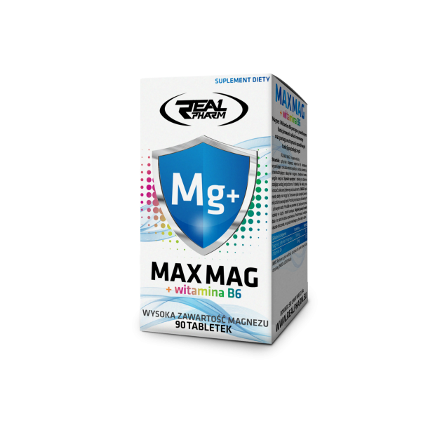.Real Pharm MAX MAG+B6 90 tabl.