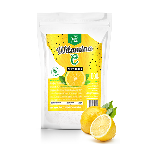 Real Foods - Witamina C 1000g