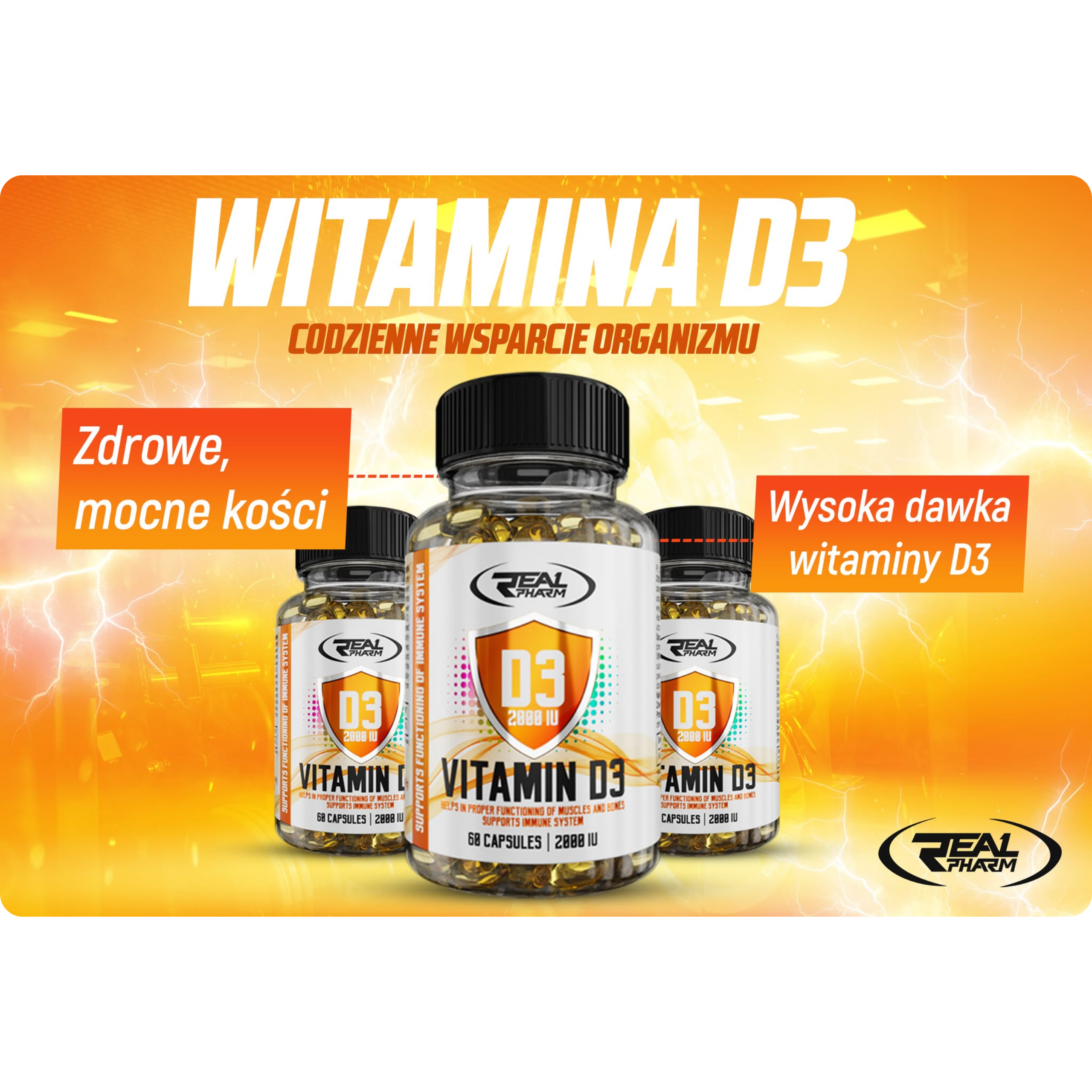 Witamina D3 przez cały rok: jak dobrać dawkę do stylu życia i treningu?