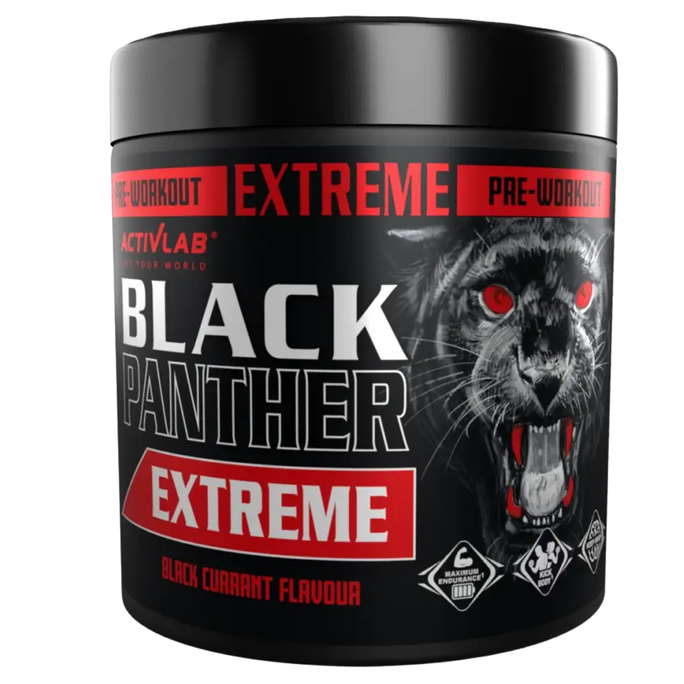 Activlab Black Panther Extreme Przedtreningówka 300g Blackcurrant