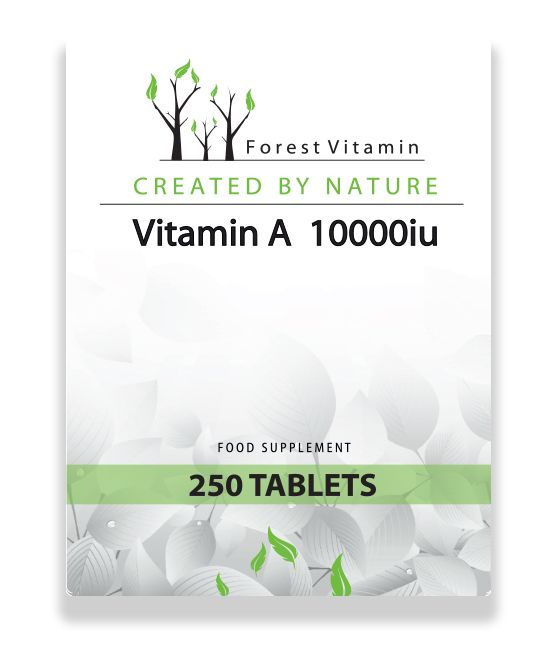 FOREST Vitamin Witamina A 10000iu 250tab.