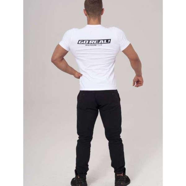 T-SHIRT DRUCK WEISS