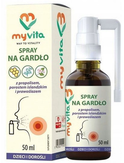 MyVita Spray na Gardło (dzieci i dorośli) 50ml