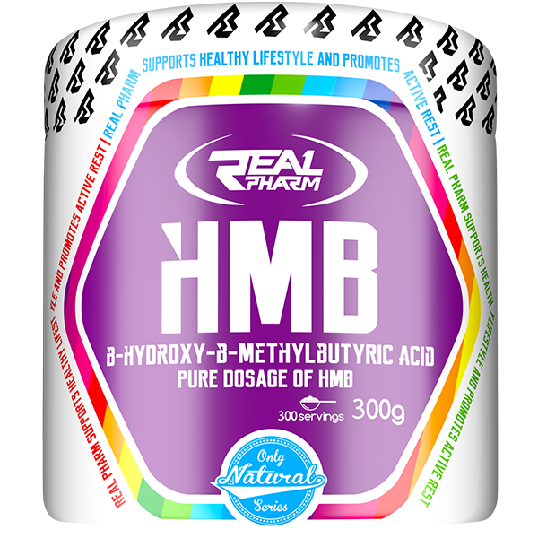 REAL PHARM AMINOKWASY HMB 300G Pomarańcza Cytryna