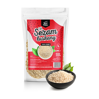 Real Foods - Geschälter Sesam 1000g