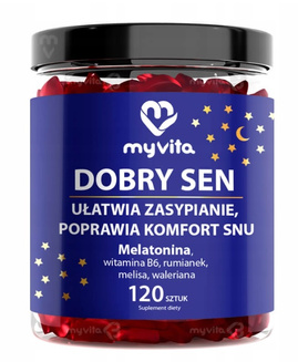 MyVita Żelki naturalne Dobry Sen 120szt