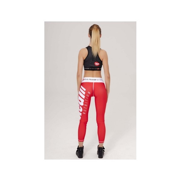 Real Wear Leggings "Barbell" Red