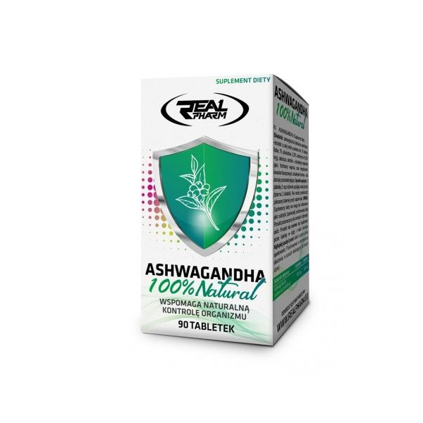 Real Pharm Ashwagandha Adaptogen 100% 90 tab