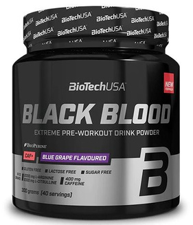 Bio Tech Black Blood CAF+ 300g Blueberry