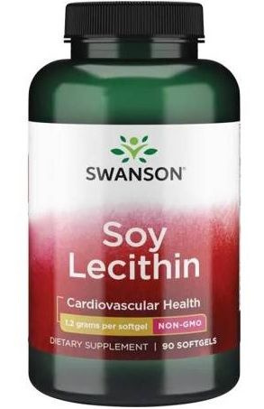Swanson Lecytyna 1200mg 90 kaps