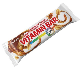 Activlab Vitamin Bar 40g Karmelowo Orzechowy