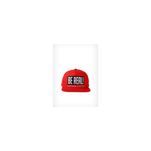 CAP "BE REAL" RED