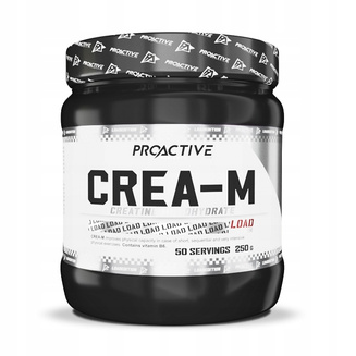 ProActive Crea-M LOAD Creatine monohydrate Kreatyna monohydrat 250g ORANGE