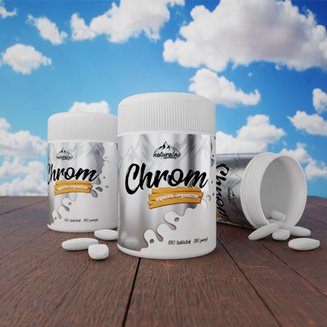 Natürliche Ernährung - Chromium 180 Tabletten