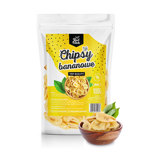 Real Foods - Chipsy Bananowe 1000g