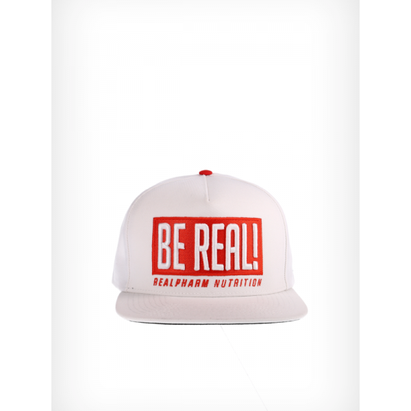 CAP "BE REAL" WHITE