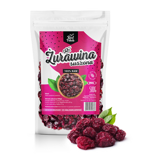 Real Foods - Żurawina Suszona 500g