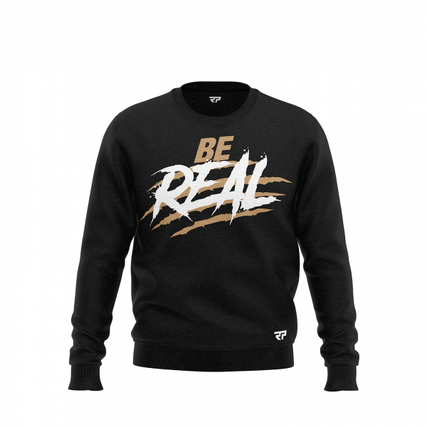 Real Pharm Sweatshirt Schwarz BE REAL