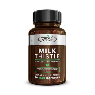 REAL PHARM MILK THISTLE OSTROPEST PLAMISTY - 90 KAPSUŁEK