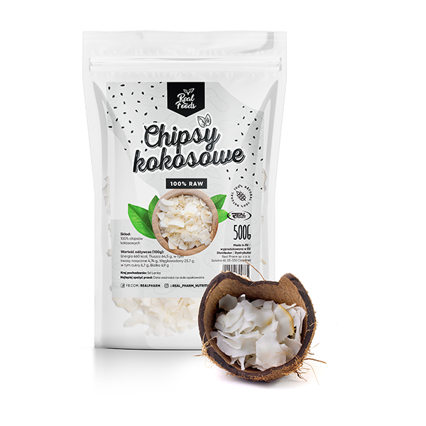 Real Foods - Coconut Chips 500g