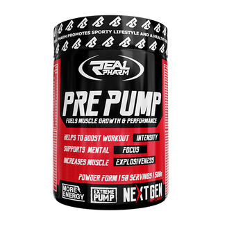 Real Pharm Pre Pump Przedtreningówka 500g Strawberry Watermelon