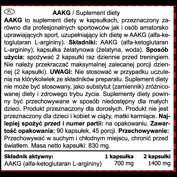 Real Pharm AAKG - ARGININ 90 Kapseln