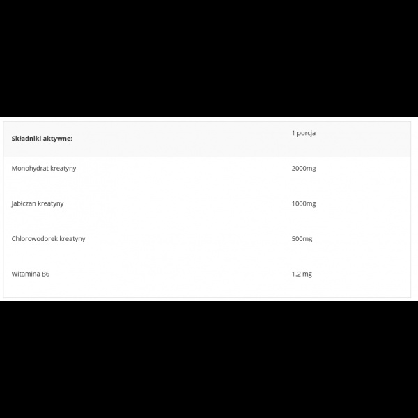 Real Pharm Crea Stack Kompleks kreatyny 420g Mango Maracuja