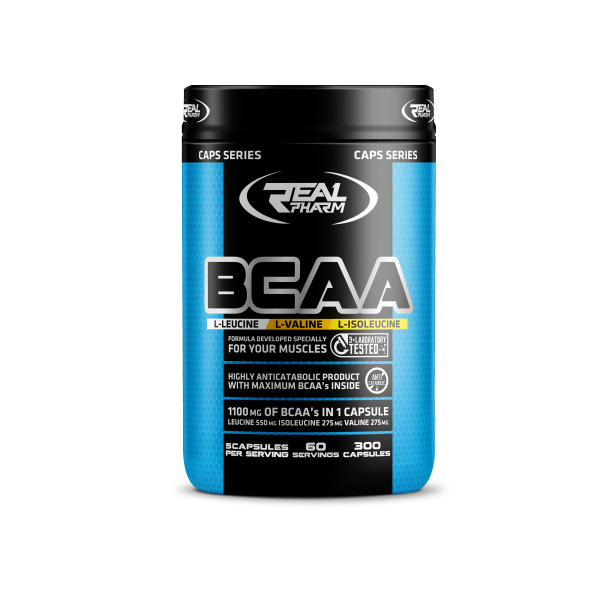 Real Pharm BCAA 1100mg 300 Kapseln