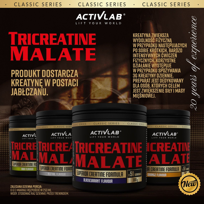 Activlab Tri-creatine Malate 300g
