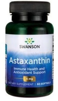 Swanson Astaksantyna 4mg 60kaps