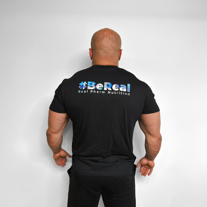Real Pharm T-shirt Koszulka Black Holo M  