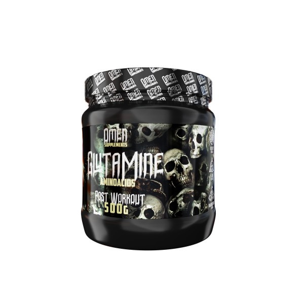 Omen Glutamine  Glutamina 500g Blue Respberry