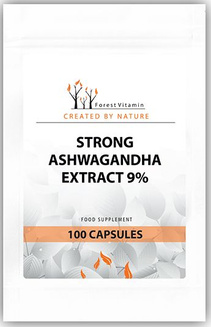 FOREST Vitamin Ashwagandha 700mg extract 9% 100kaps.