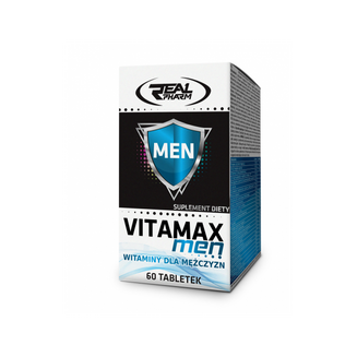 Real Pharm Vitamax MEN Witaminy dla mężczyzn 60tabl.