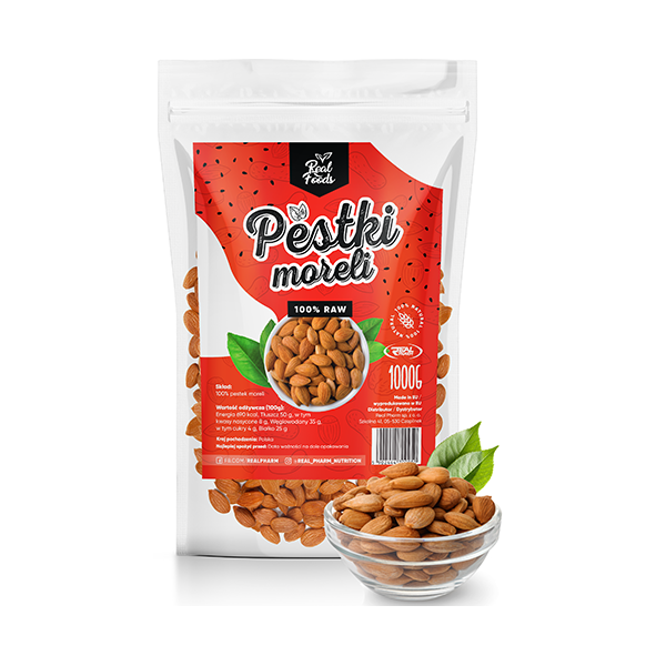 Real Foods - Bittersweet Apricot Kernels 1000g