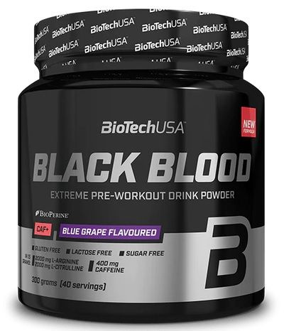 Bio Tech Black Blood CAF+ 300g Blueberry