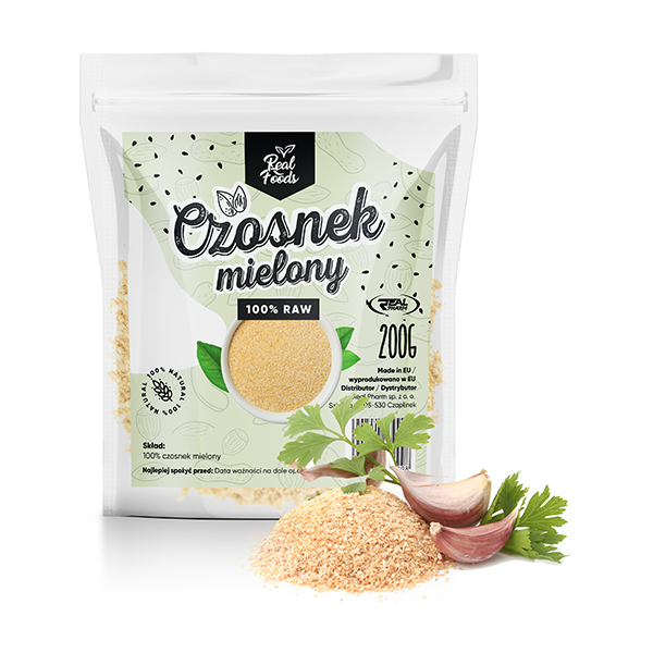 Real Foods - Minced garlic 200g