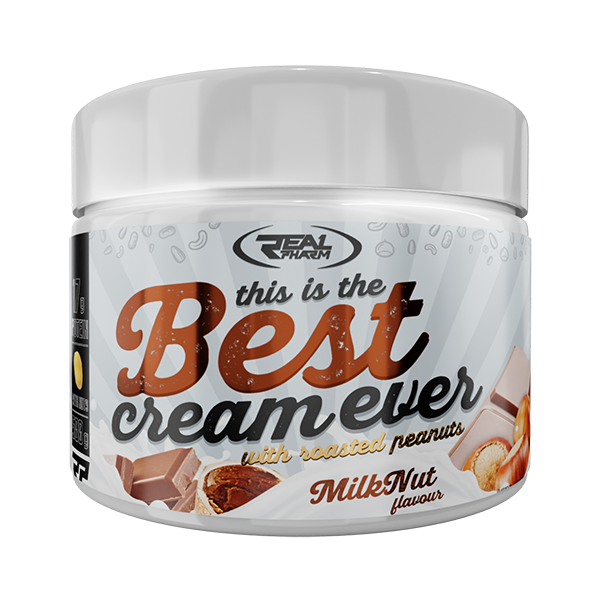 Real Pharm Best Cream - Milk Chocolate with Roasted Nuts 500g