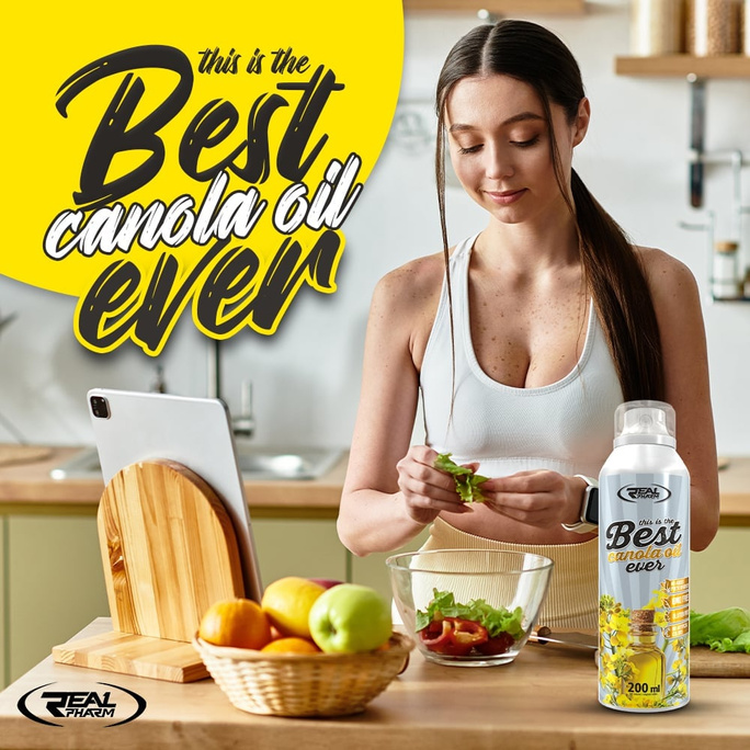 Real Pharm Best Canola Spray Olej Rzepakowy 200ml