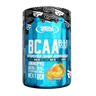 Real Pharm Aminokwasy BCAA 8:1:1 Instant - 400g Cherry
