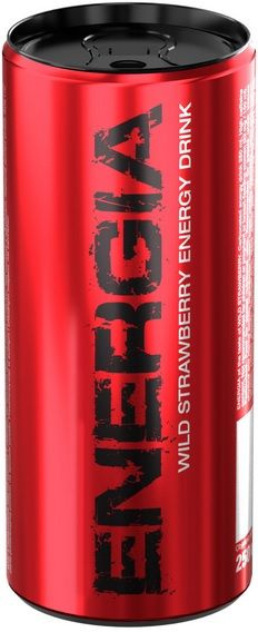 Energia Energy Drink 250ml wild strawberry