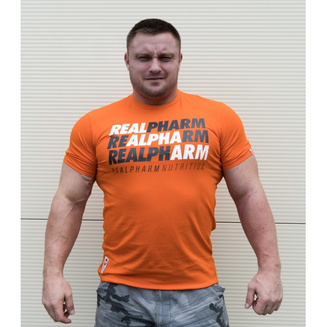 T-SHIRT ALPHA POMARAŃCZOWY