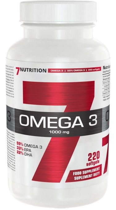 7 Nutrition omega 3 55% 1000mg 220sofgels