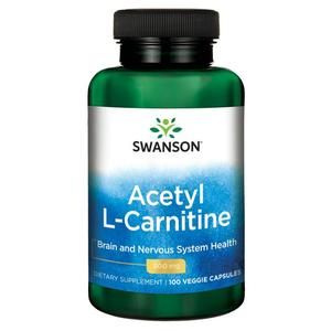 Swanson Acetyl L-Carnitine 500mg 100vcaps