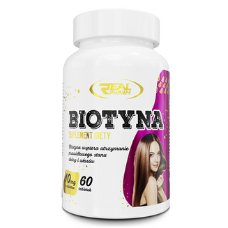 Real Pharm Biotyna Biotin 10mg 60tab.