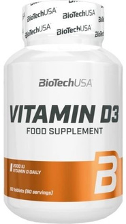 Bio Tech Vitamin D3 50mcg 60tabs.