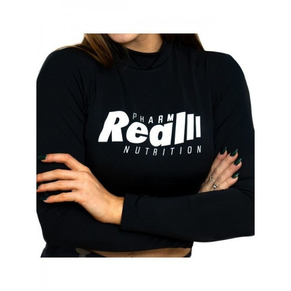 REAL WEAR LANGARM-TOP SCHWARZ