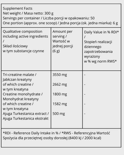 Iron Horse Muscle Boost 300g orange